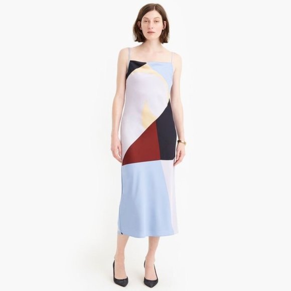 J crew Minimal slip dress US 6 - Picture 6 of 10